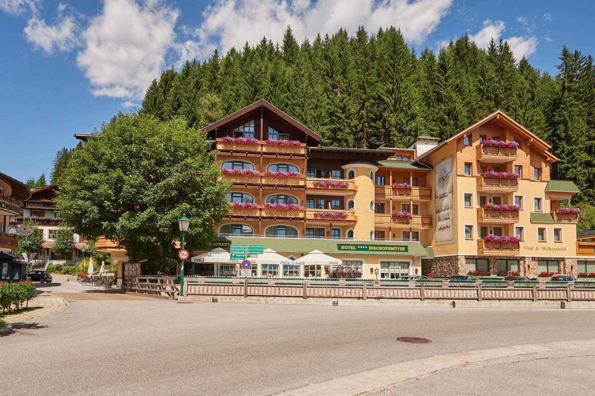 Hotel Bischofsmuetze Filzmoos Exteriör bild